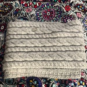 Michael Kors Grey Chunky Knit Infinity Scarf